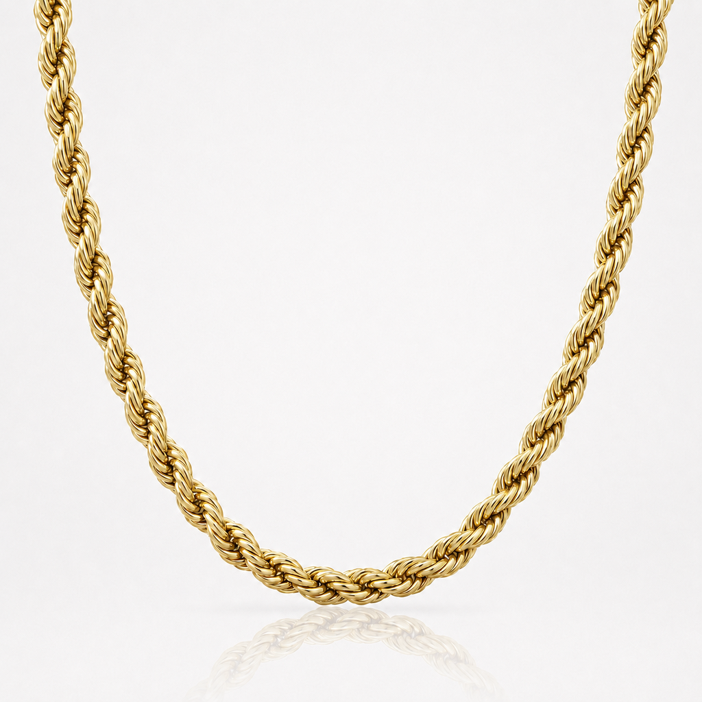 14K Gold Rope Chain（60cm+5mm）