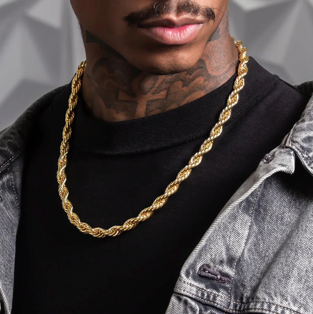 14K Gold Rope Chain（60cm+5mm）
