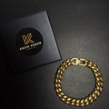 Pulsera Cubana Gruesa | Oro 18K