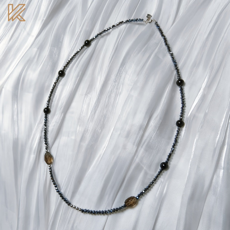 Collar Amuleto Vitalidad | Terahercios y Cuarzo
