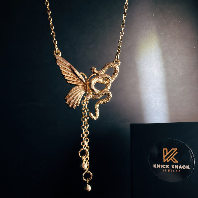 Collar Dualidad Mística | Oro 18K