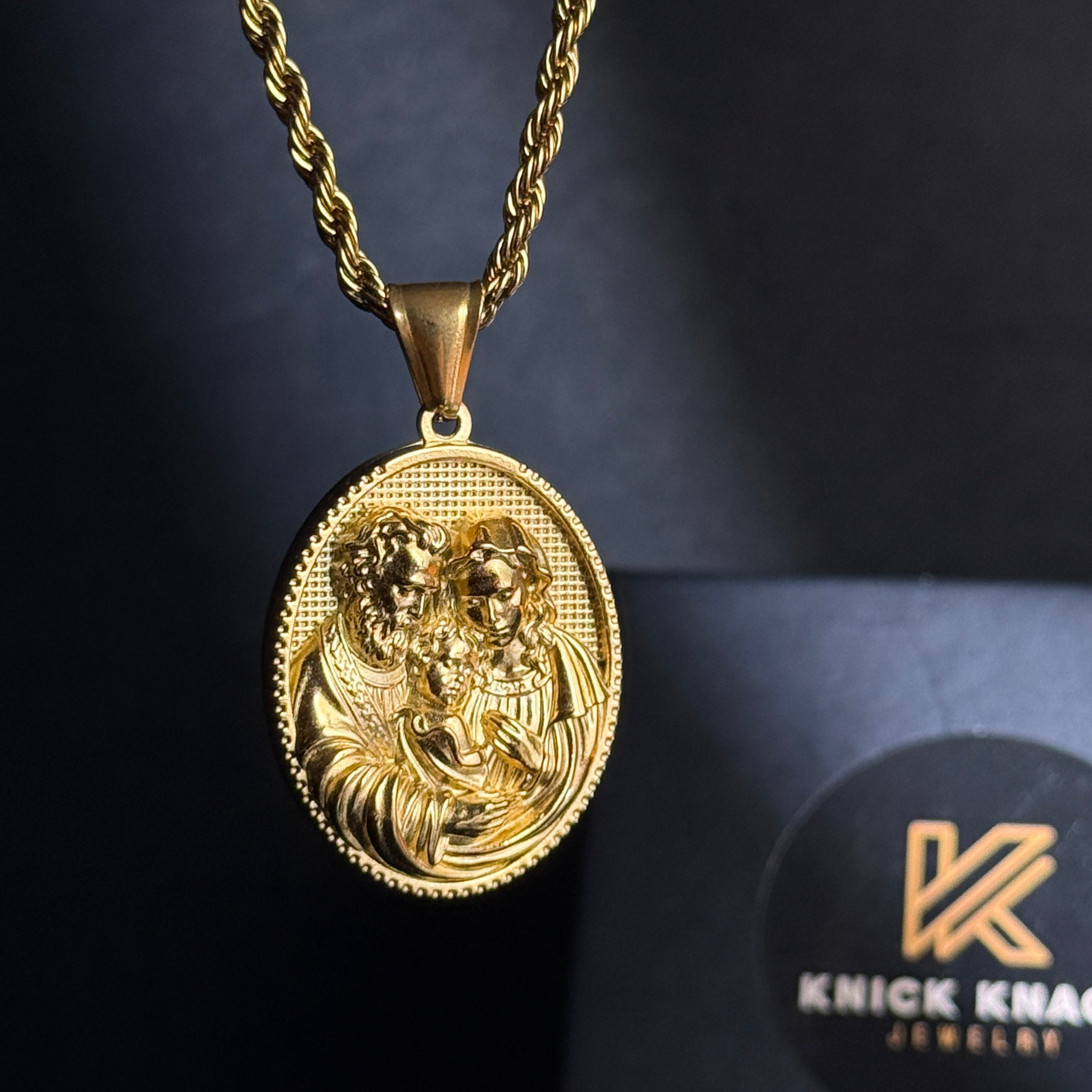 Medalla Sagrada Familia | Oro 18K