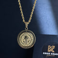 Medalla de San Benito | Oro 18K
