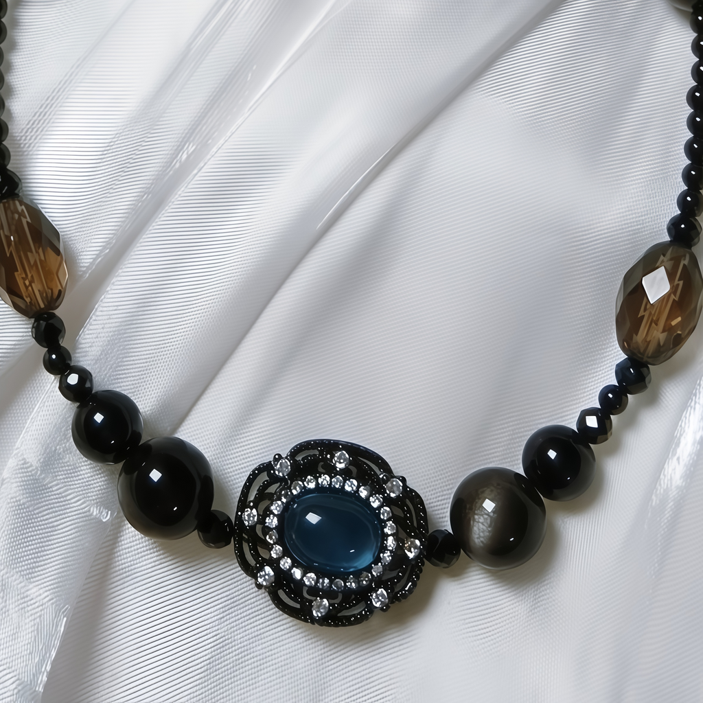 Pulsera Protección Suprema | Turmalina y Obsidiana