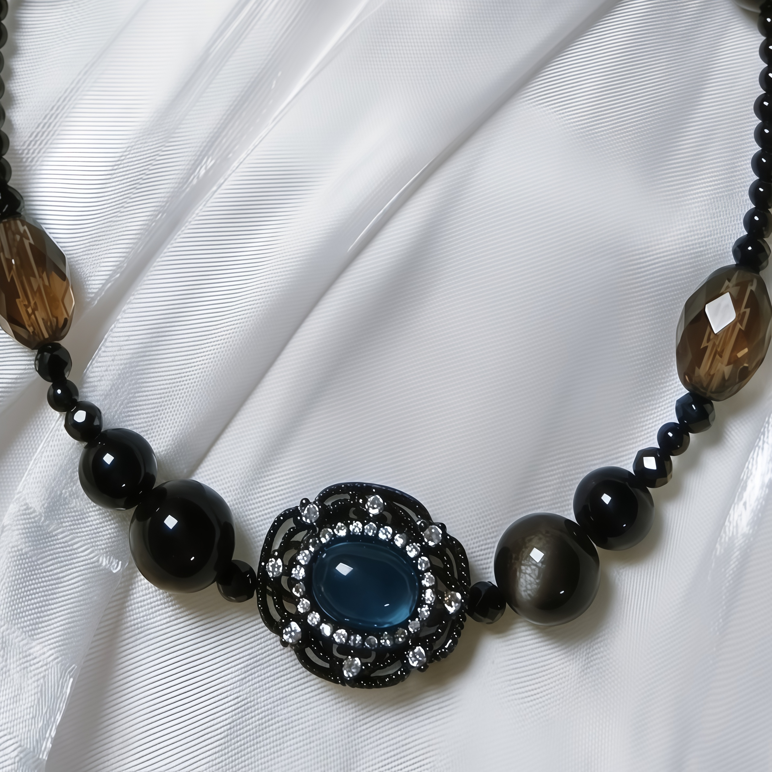 Pulsera Protección Suprema | Turmalina y Obsidiana