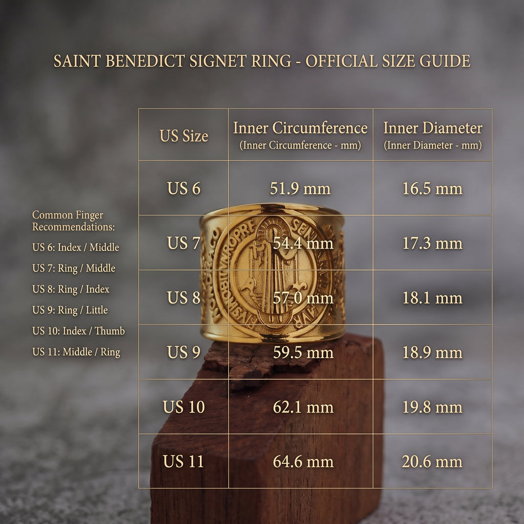 Saint Benedict Halloween Protection Bundle (Necklace + Ring)